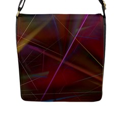 80sraveparty Flap Messenger Bag (l) 