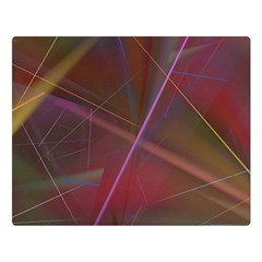 80sraveparty Double Sided Flano Blanket (large) 