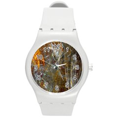 Beautifulmess Round Plastic Sport Watch (m)