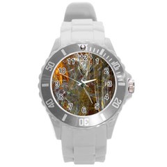 Beautifulmess Round Plastic Sport Watch (l)