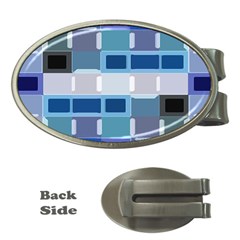 Blockedin Money Clips (oval) 