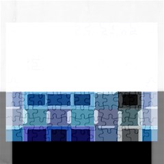 Blockedin Rectangular Jigsaw Puzzl