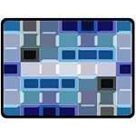 Blockedin Fleece Blanket (Large)  80 x60  Blanket Front