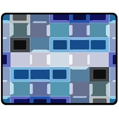 Blockedin Fleece Blanket (medium) 