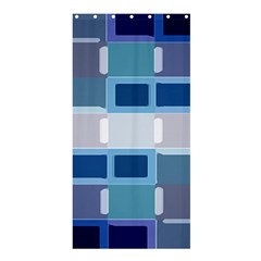 Blockedin Shower Curtain 36  X 72  (stall) 