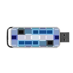 Blockedin Portable Usb Flash (one Side)