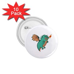 Baby Dragon   Cowcow 1.75  Buttons (10 pack)