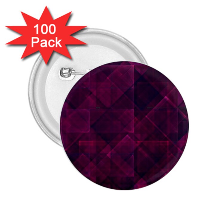 Pinkpunkplaid 2.25  Buttons (100 pack) 