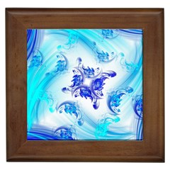 Summer Ice Flower Framed Tiles