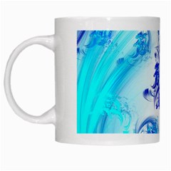 Summer Ice Flower White Mugs