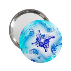 Summer Ice Flower 2.25  Handbag Mirrors