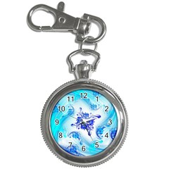 Summer Ice Flower Key Chain Watches