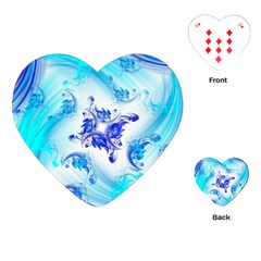 Summer Ice Flower Playing Cards (Heart) 