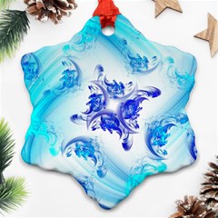 Summer Ice Flower Ornament (Snowflake)