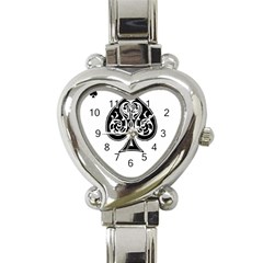 Acecard Heart Italian Charm Watch