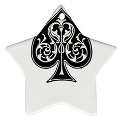 Acecard Star Ornament (Two Sides)