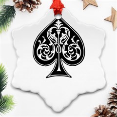 Acecard Ornament (Snowflake)