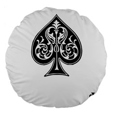 Acecard Large 18  Premium Flano Round Cushions