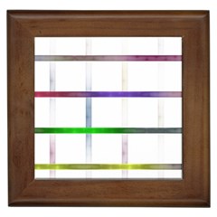 Blurred Lines Framed Tiles