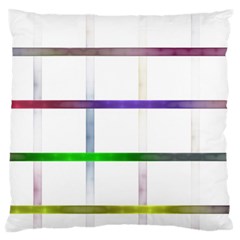 Blurred Lines Standard Flano Cushion Case (two Sides)