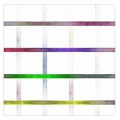 Blurred Lines Large Satin Scarf (square)