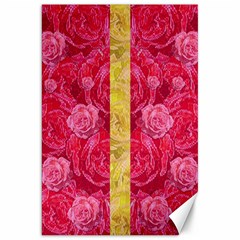 Rose And Roses And Another Rose Canvas 20  X 30   by pepitasart