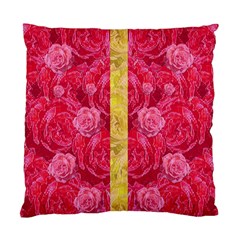 Rose And Roses And Another Rose Standard Cushion Case (one Side) by pepitasart