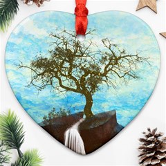 Single Tree Ornament (heart) by berwies