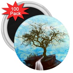 Single Tree 3  Magnets (100 Pack) by berwies