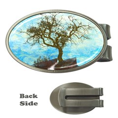 Single Tree Money Clips (oval)  by berwies