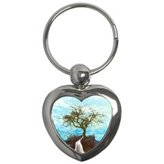 Single Tree Key Chains (heart)  by berwies