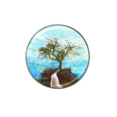 Single Tree Hat Clip Ball Marker by berwies