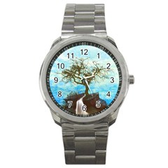 Single Tree Sport Metal Watch