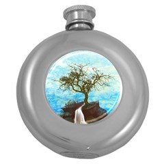 Single Tree Round Hip Flask (5 Oz)