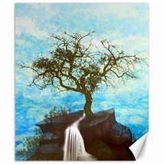 Single Tree Canvas 20  X 24  