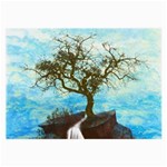 single tree Large Glasses Cloth (2-Side) Front