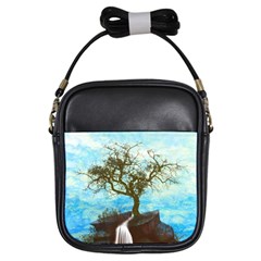 Single Tree Girls Sling Bags by berwies