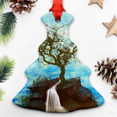 Single Tree Ornament (christmas Tree)  by berwies