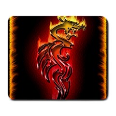 Dragon Fire Large Mousepads