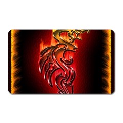 Dragon Fire Magnet (rectangular)