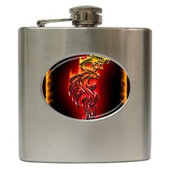 Dragon Fire Hip Flask (6 Oz)