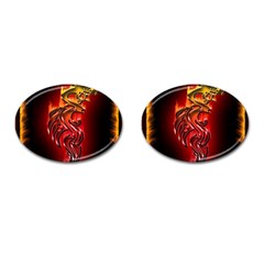 Dragon Fire Cufflinks (oval) by BangZart