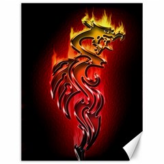 Dragon Fire Canvas 12  X 16   by BangZart