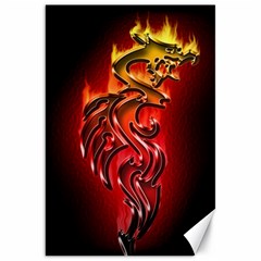 Dragon Fire Canvas 20  X 30  