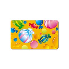 Sweets And Sugar Candies Vector  Magnet (name Card) by BangZart