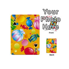 Sweets And Sugar Candies Vector  Playing Cards 54 (mini) 