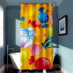 Sweets And Sugar Candies Vector  Shower Curtain 36  X 72  (stall)  by BangZart