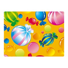 Sweets And Sugar Candies Vector  Double Sided Flano Blanket (mini)  by BangZart