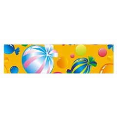 Sweets And Sugar Candies Vector  Satin Scarf (oblong) by BangZart