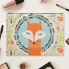 Foxy Fox Canvas Art Print Traditional Cosmetic Bag (xl) by BangZart